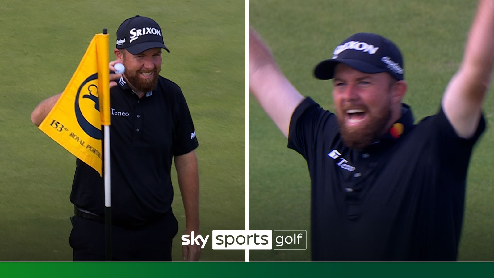 'Oh hello! | Lowry holes 180 yard birdie chip to send Portrush fans wild!