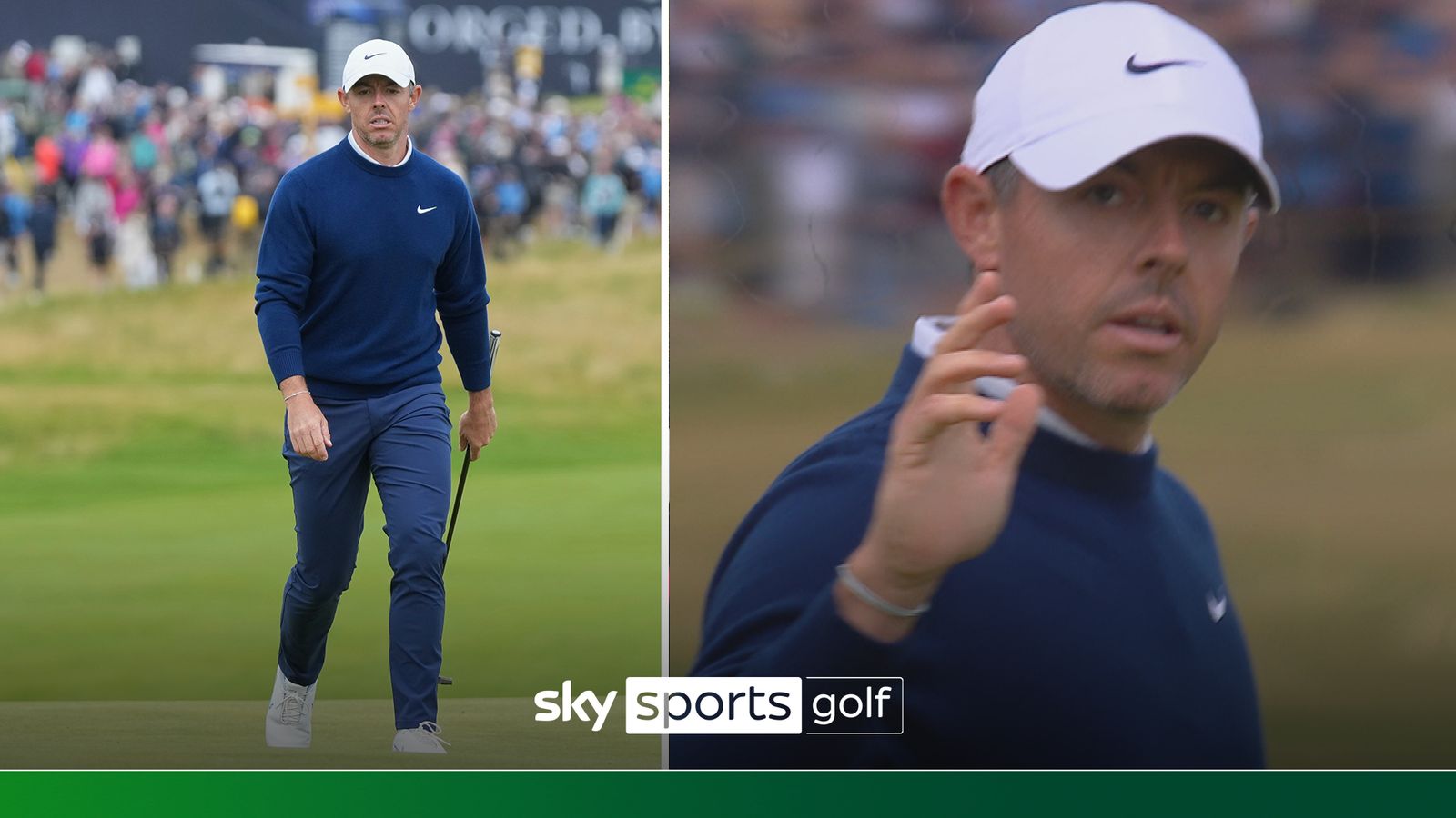 McIlroy gets off to perfect start with a birdie at the first!