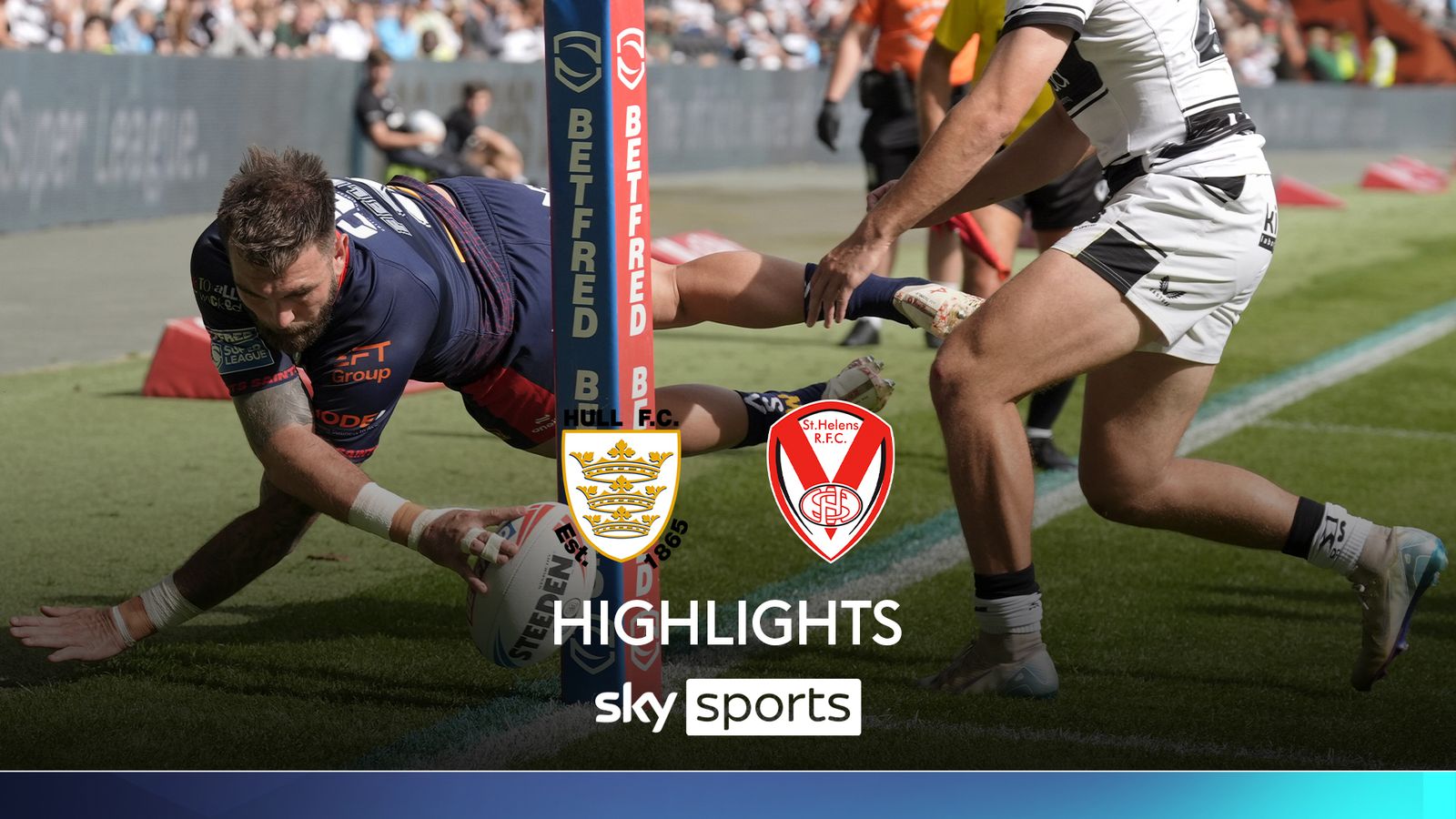 Hull FC 6-13 St Helens | Super League highlights