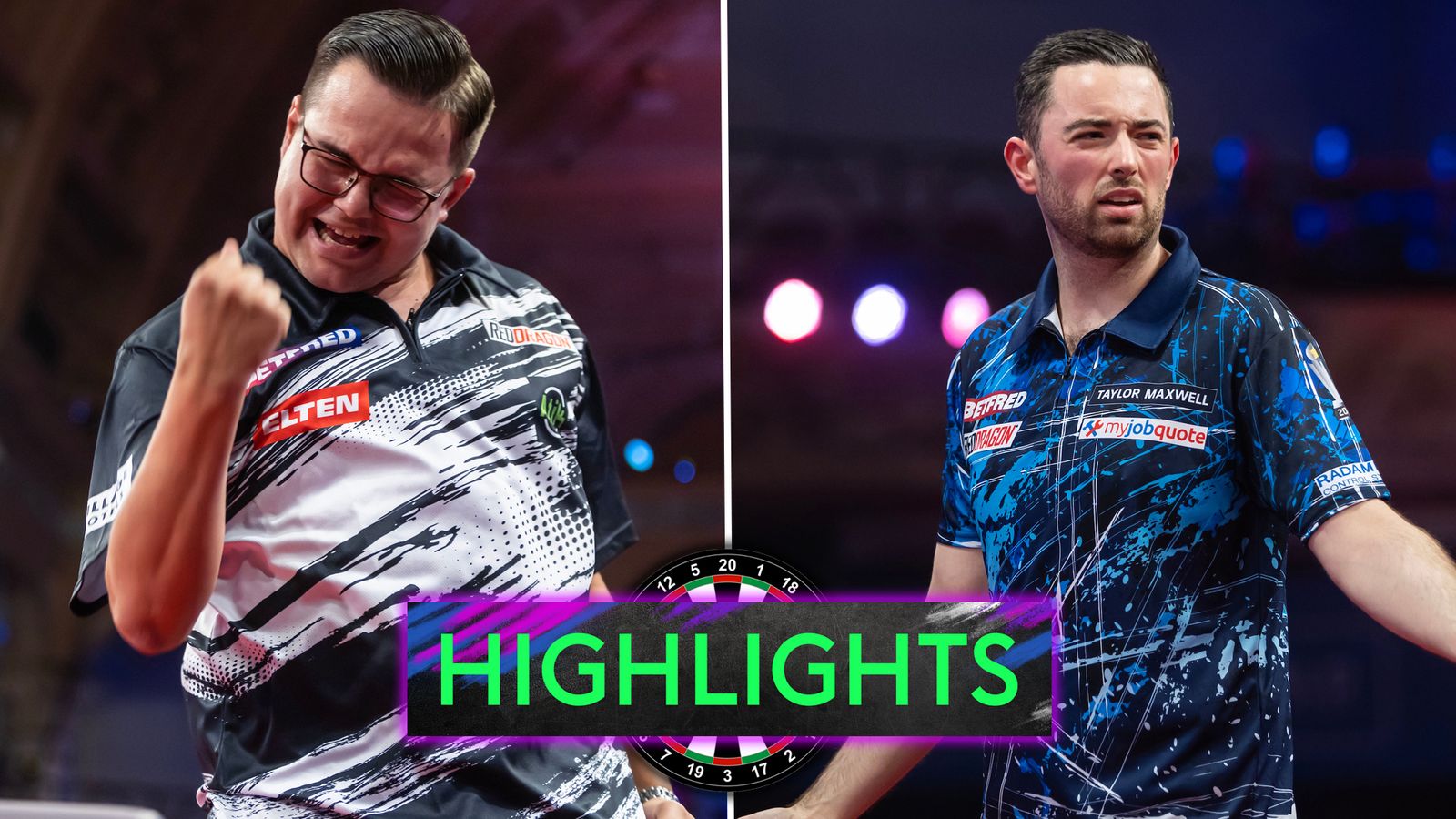 Highlights: Van Veen produces 'ultimate upset' to knock Humphries out