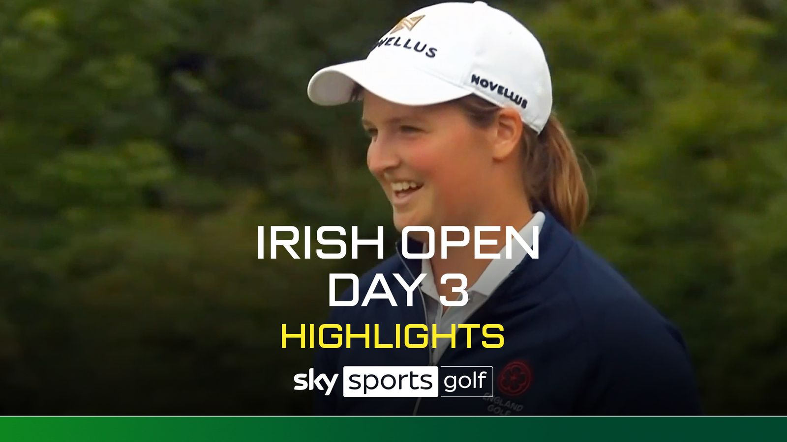 KPMG Women's Irish Open | Day three highlights as Woad stretches lead