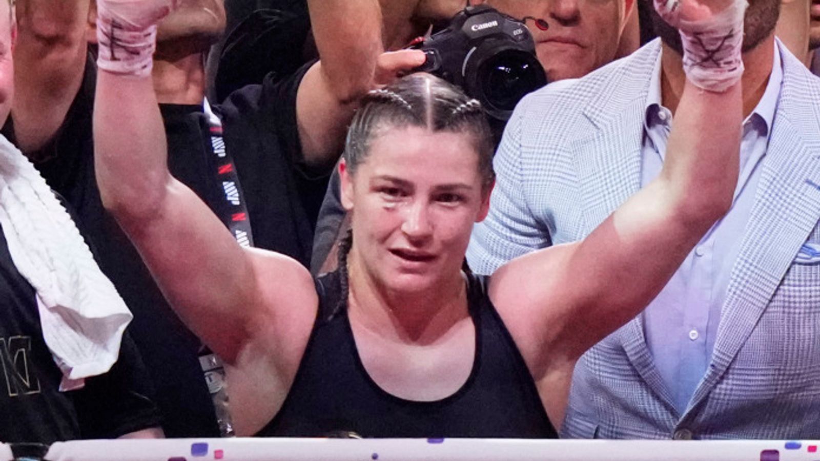 Taylor considering whether she will fight again