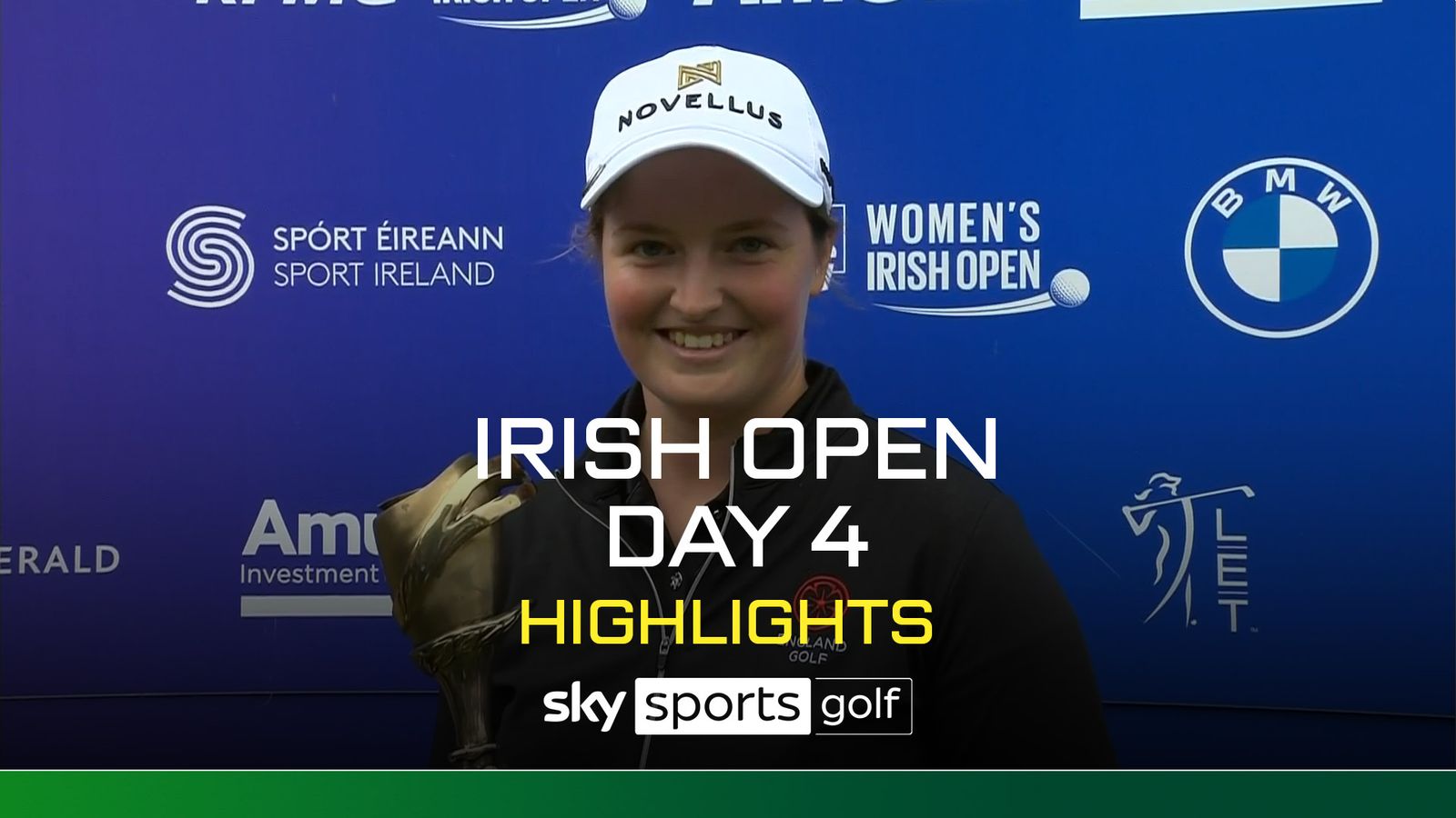 Women's Irish Open | Day four highlights as impressive Woad claims title