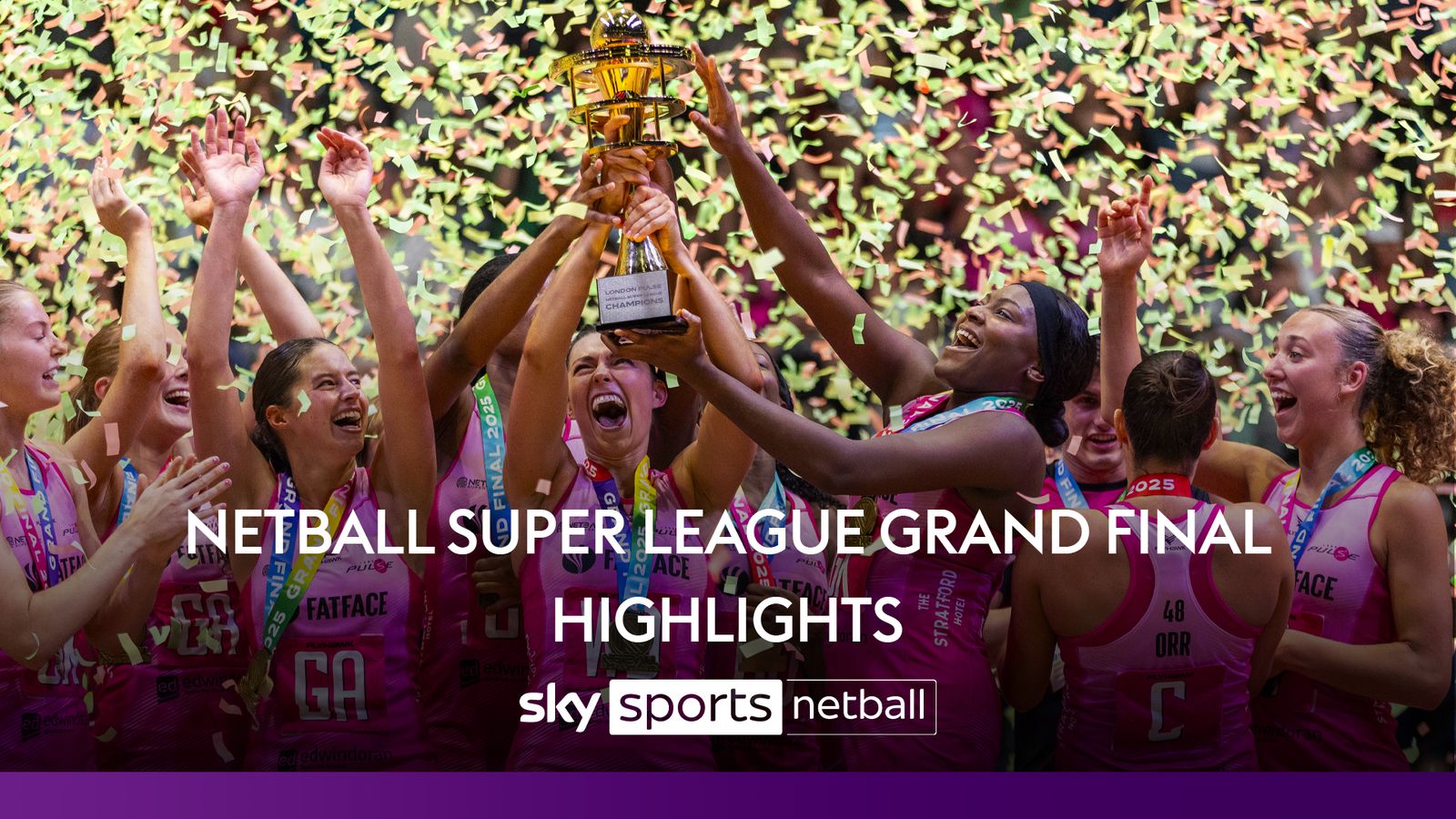 London Pulse 53-45 Loughborough Lightning | Netball Super League Grand Final