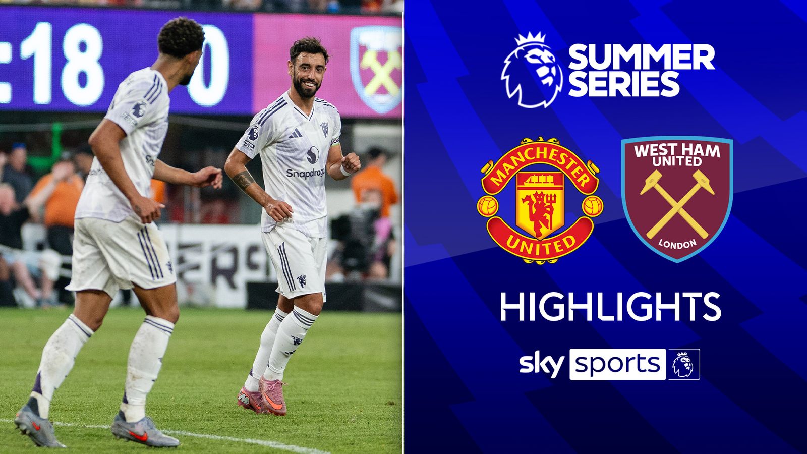Manchester United Tundukkan West Ham 2-1 di MetLife Stadium: Bruno Fernandes Bersinar