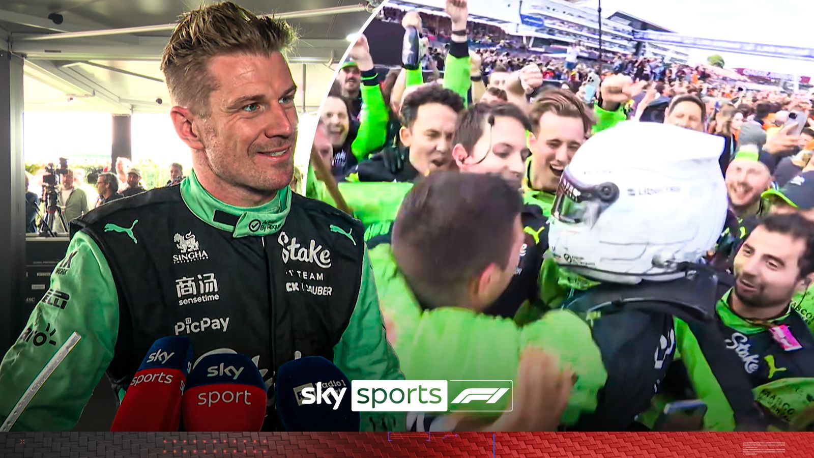 'It hasn't sunk in!' | Hulkenberg's wholesome reaction to first-ever podium!