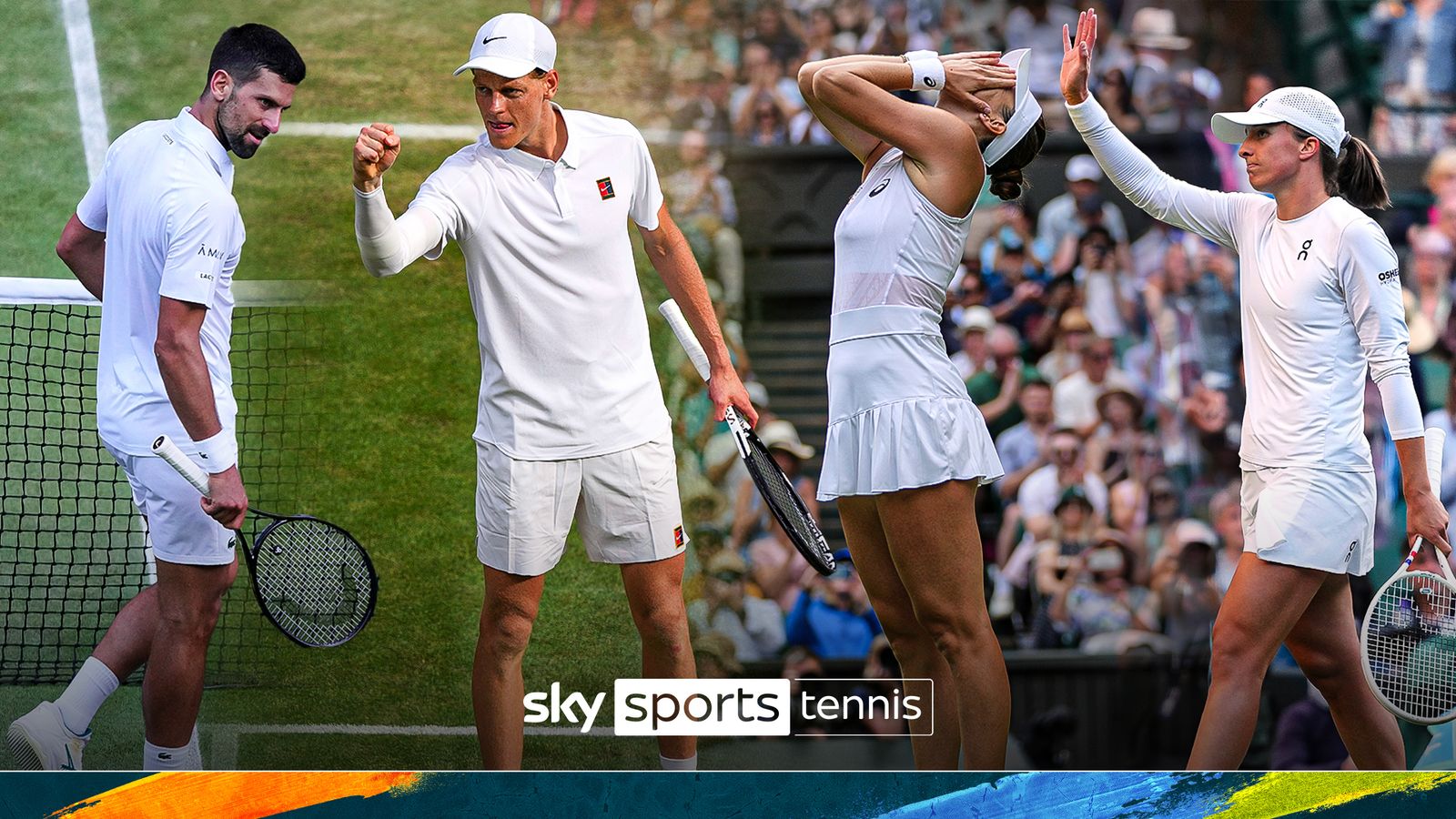 Wimbledon D10 highlights: Djokovic, Sinner set up blockbuster semi-final