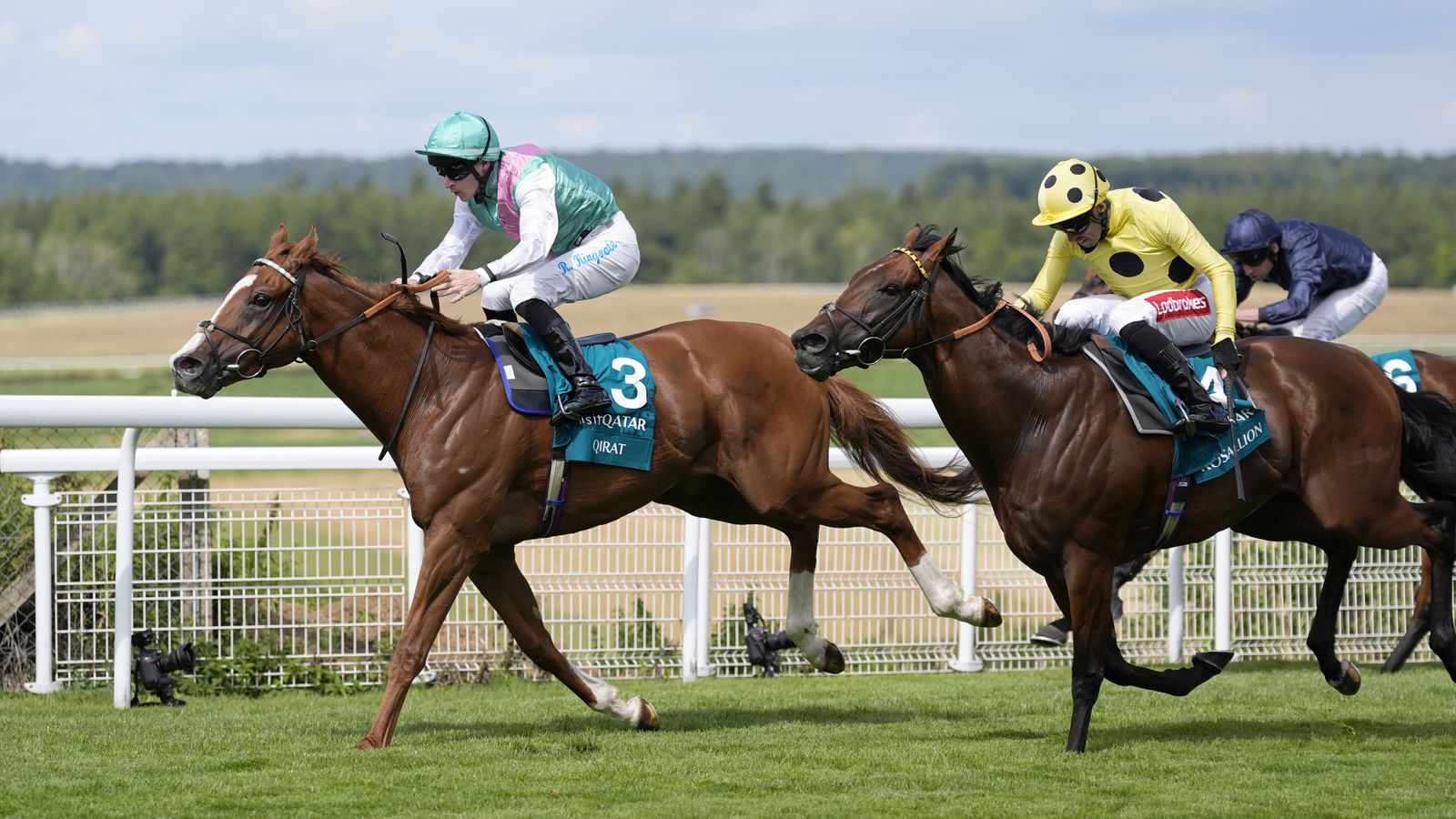Sussex Stakes: Supplemented Qirat stuns Glorious Goodwood with 150/1 shock  win | Racing News | Sky Sports