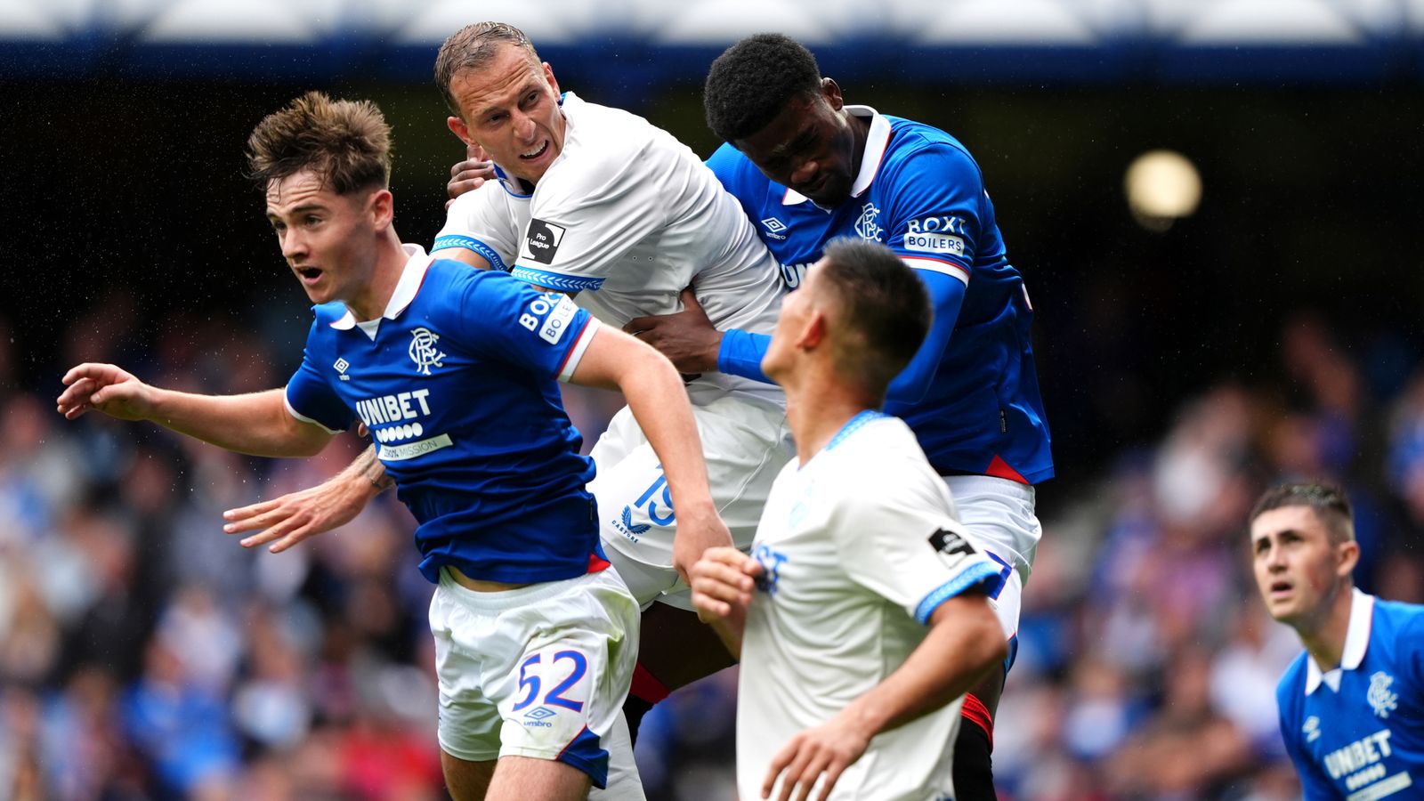 Rangers 2-2 Club Brugge: Gers battle to draw in first friendly of Russell Martin era