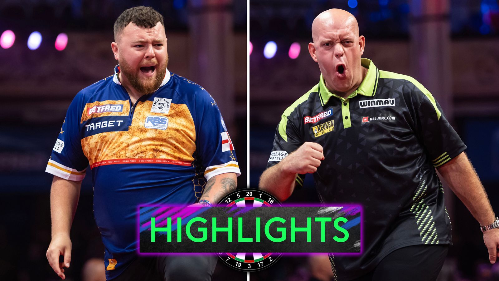 Highlights: Rock stuns MVG in another tie-break THRILLER at World Matchplay!