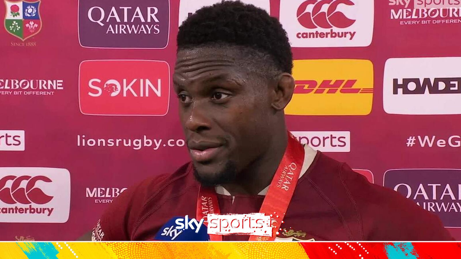 Australia vs British Irish Lions: Maro Itoje reacts to winning series ...