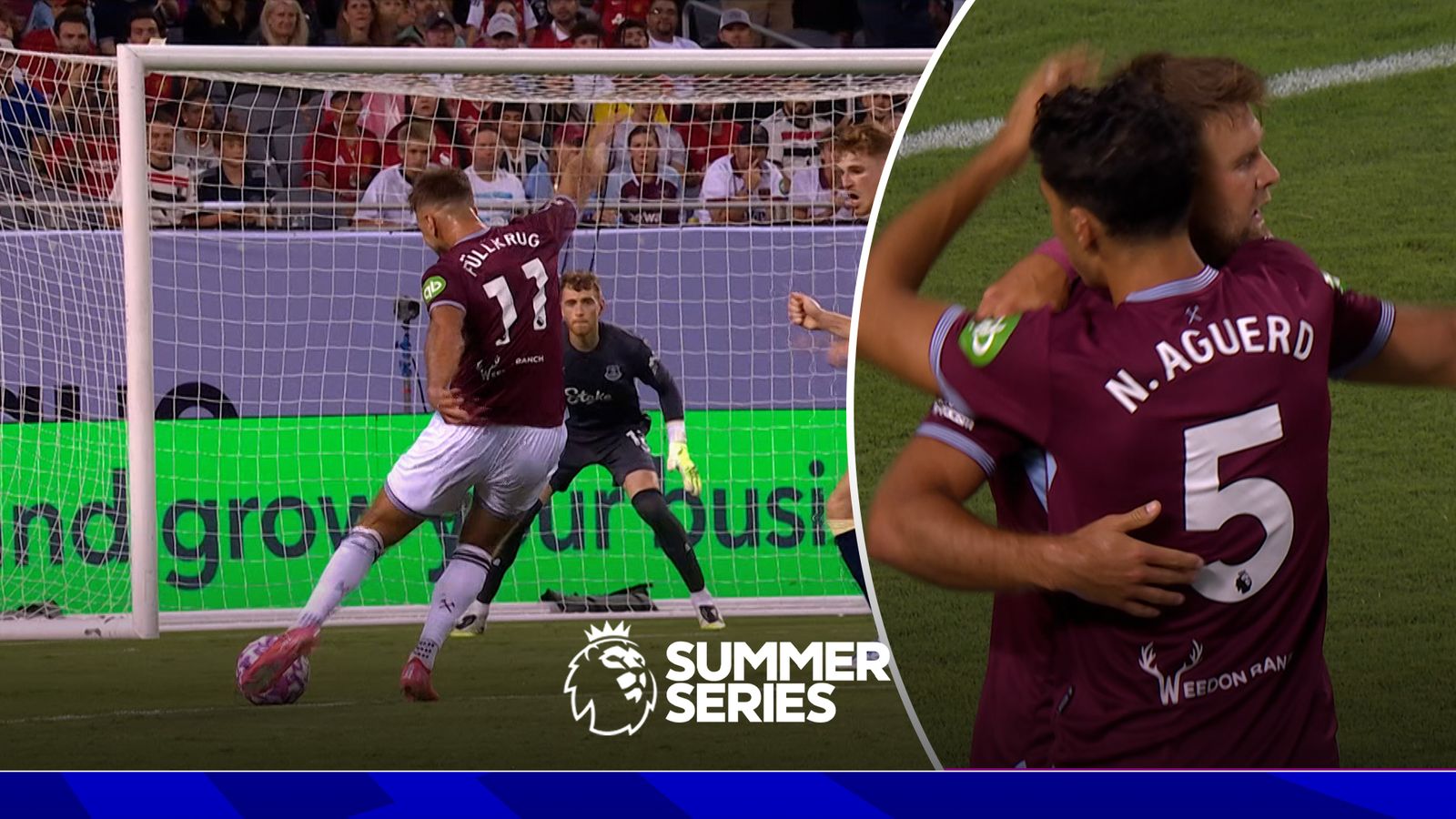 Fullkrug's powerful strike fires West Ham into the lead!