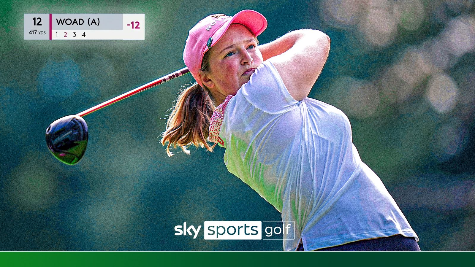 Lottie Woad's round so far | England's amateur sensation fighting for major title!