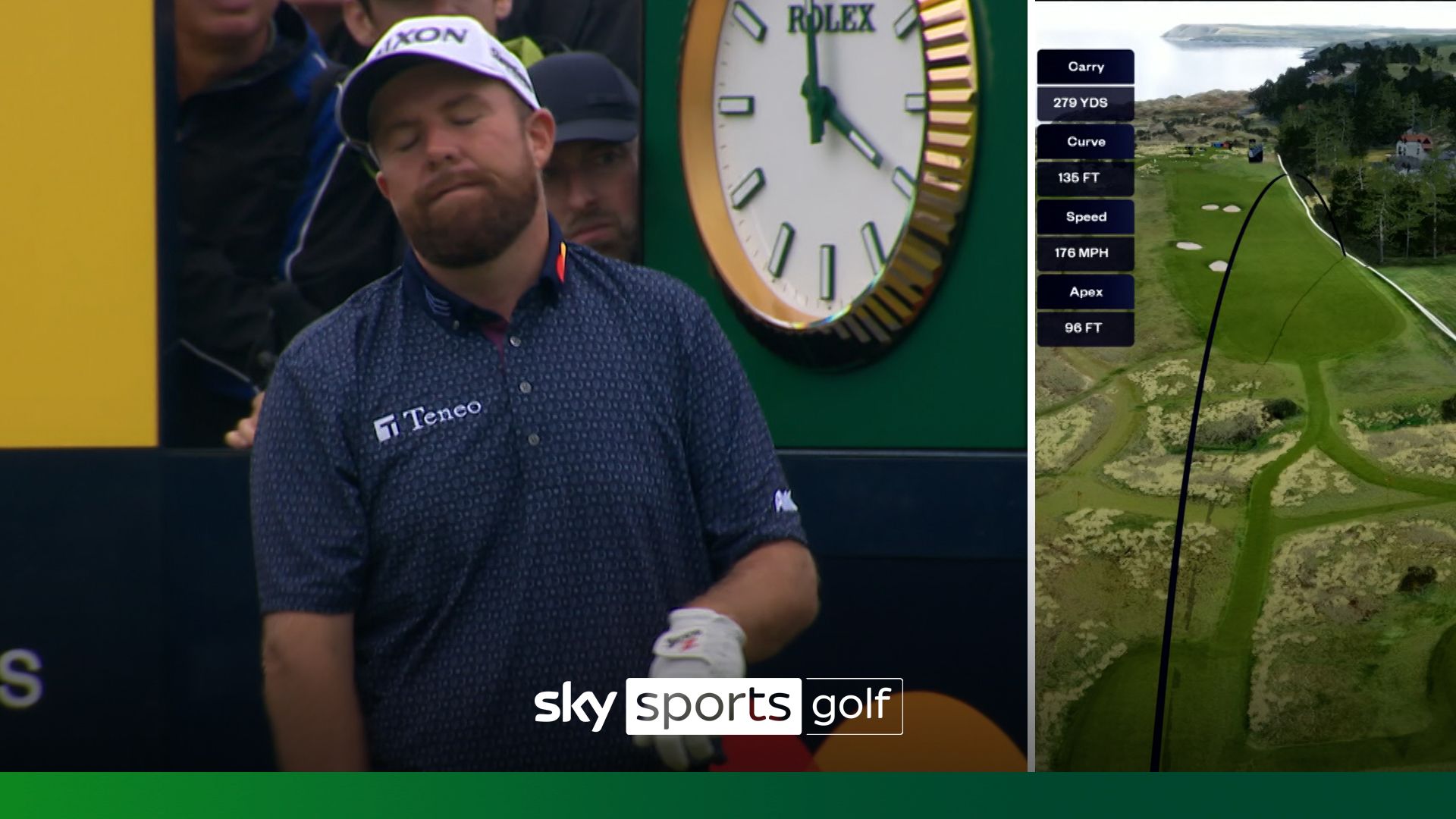 Lowry avoids going OB with lucky bounce! | 'That is an enormous break!'