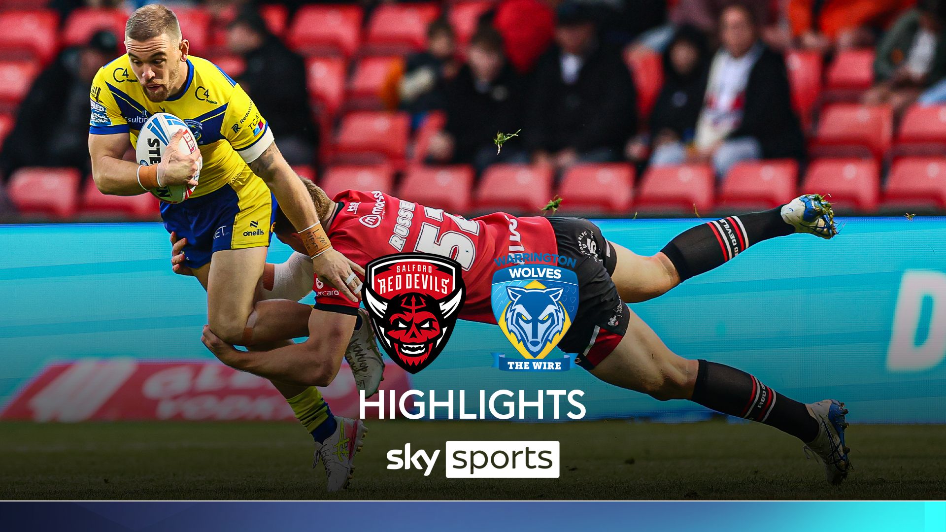 Salford Red Devils 12-24 Warrington Wolves | Super League highlights