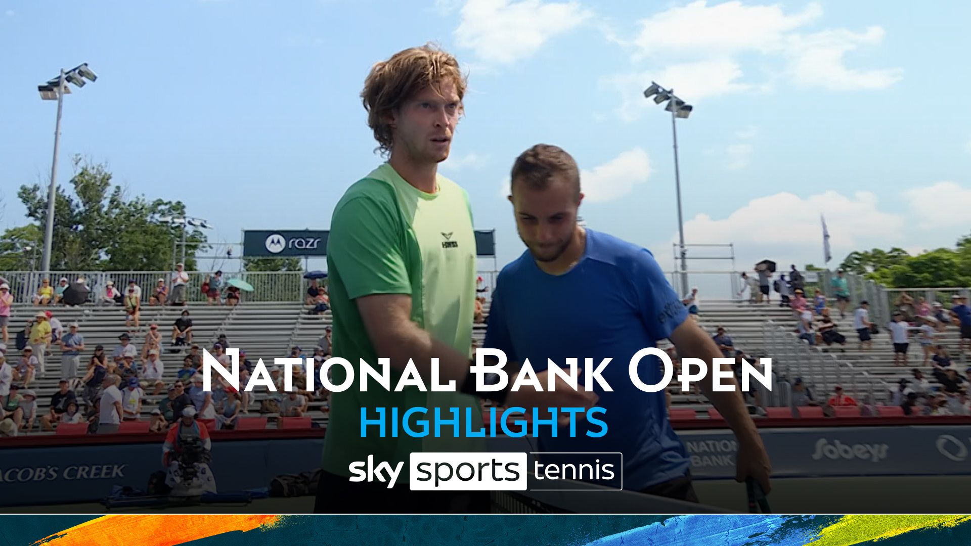 Rublev gets past Gaston to progress