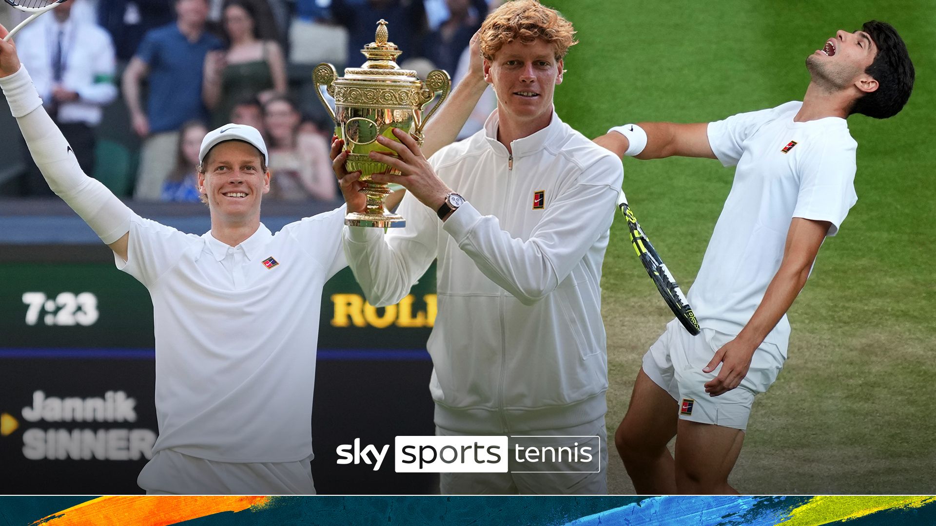 Wimbledon D14 highlights: Sinner becomes first Italian to win men's single title