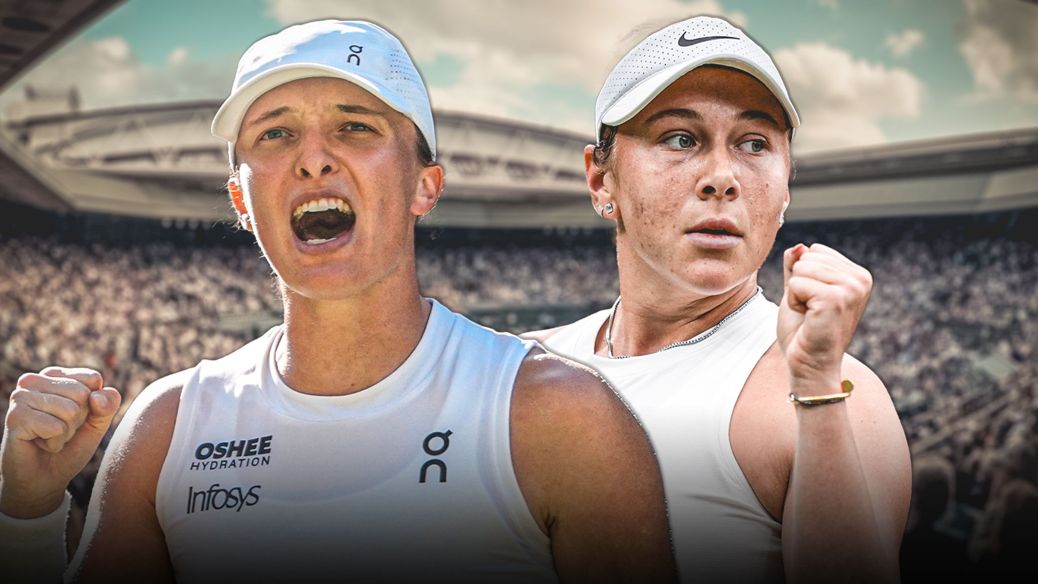 Wimbledon: 'Surprised' Iga Swiatek ready to face Amanda Anisimova in ...