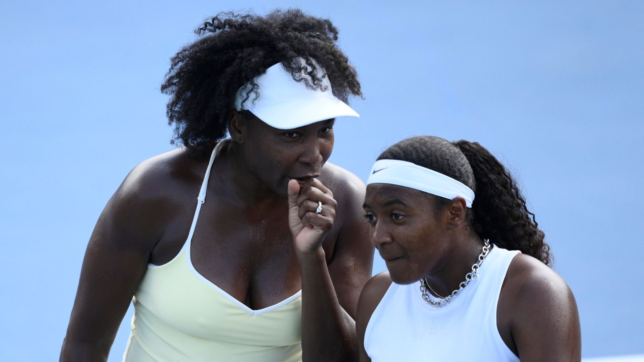 Venus Williams makes winning return to tennis at 45 with doubles ...