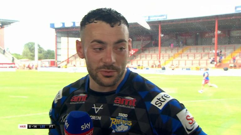 Speaking after the 14-8 victory over Hull KR, Leeds Rhinos' Jake Connor spoke about missing out on Shaun Wane’s latest England squad