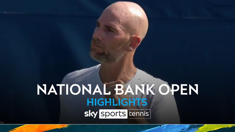 Highlights of the first-round match between Marcos Giron and Adrian Mannarino at the National Bank Open in Toronto.