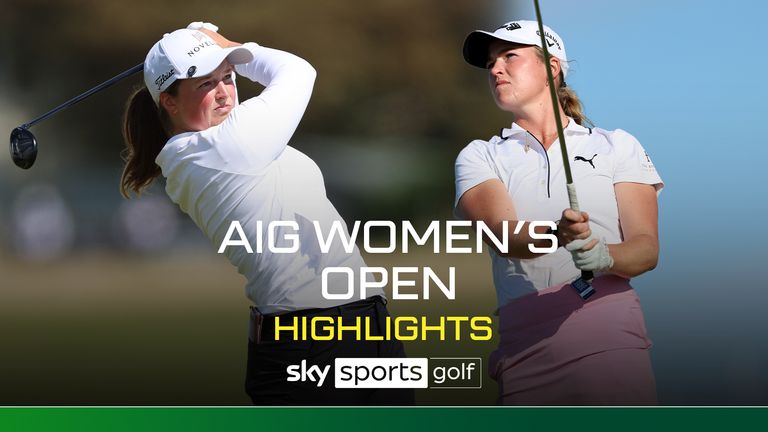 GOLF AIG OPEN DAY 1