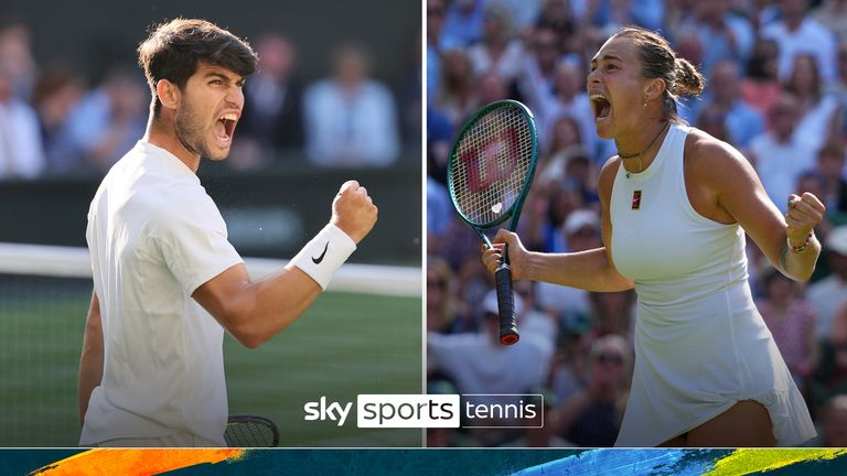 Alcaraz and Sabalenka