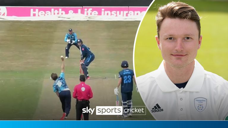 Aneurin Donald reaches fastest T20 blast half-century off 13 balls