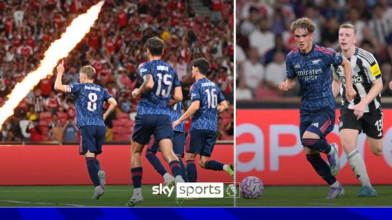 Arsenal v Newcastle pre-season