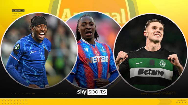 Transfer update: Arsenal continue search for forward players