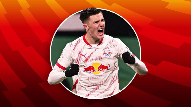Bendžamins Sesko ir Mančestras United pārsūtīšanas mērķis