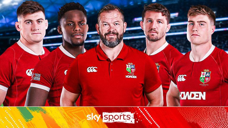 Andy Farrell names British and Irish Lions side to face the Brumbies