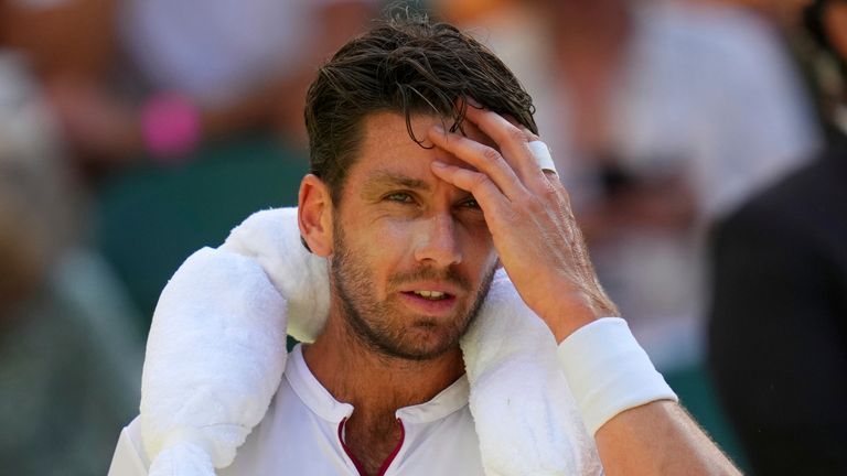 Britain's Cameron Norrie 