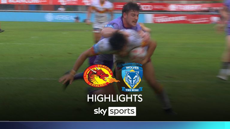 Catalans Dragons 20-24 Warrington Wolves