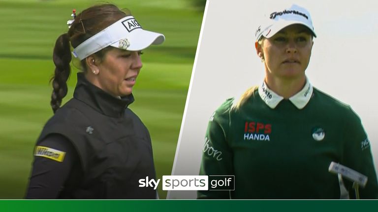 charley hull and georgia hall HLs at the kmpg womens irish open