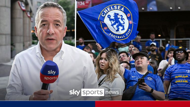 Chelsea fans during the FIFA Club World Cup