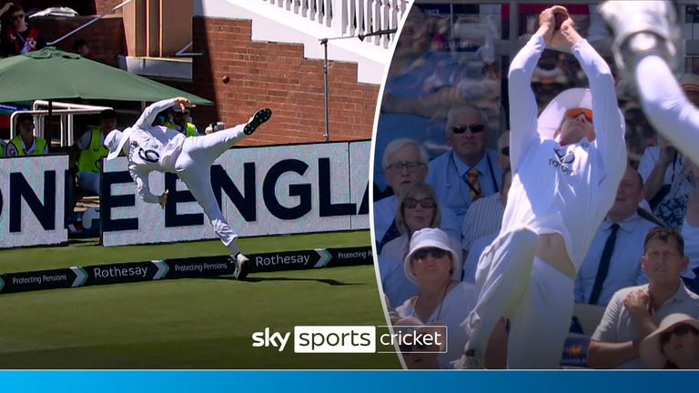 Zak Crawley catches Pant to prevent a Pant six