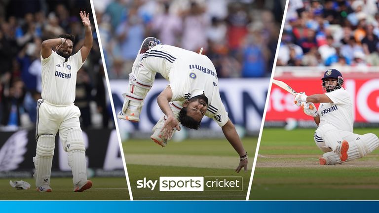 Relive some of Rishabh Pant's best moments so far from the Test series against England, with the India wicketkeeper having amassed over 300 runs already from the first two games.