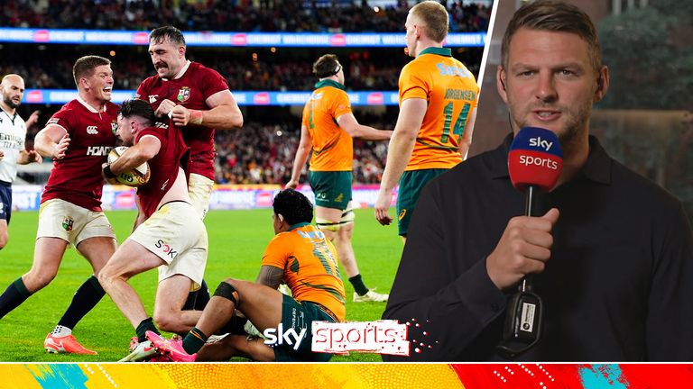 Dan Biggar İngiliz ve İrlandalı Aslanlarda
