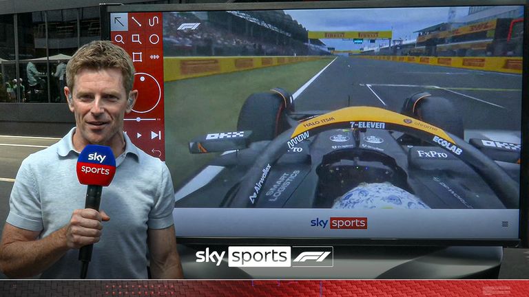 Hungarian GP | Anthony Davidson analyses Lando Norris' pole lap around the Hungaroring