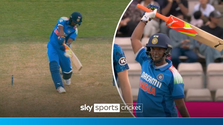 Inglaterra vs India ODI para mujeres: Deepti Sharma golpea a los seis 'Extraordinary' Seis contra Inglaterra
