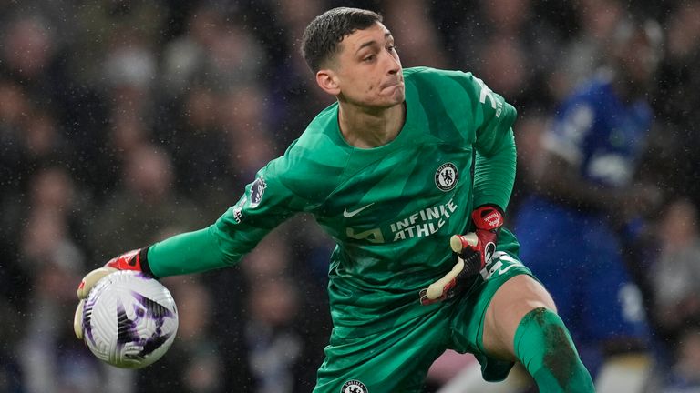 Djordje Petrovic played 31 times for Chelsea after signing in 2023