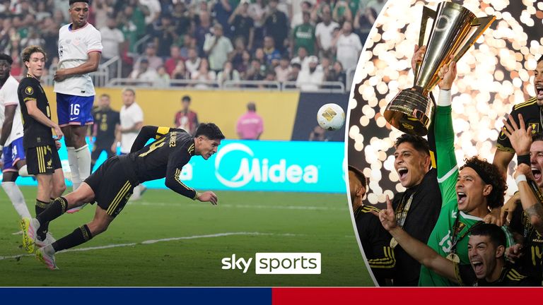 Edson Alvarez nets winner as Mexico beat Mauricio Pochettino's USA in Gold Cup final