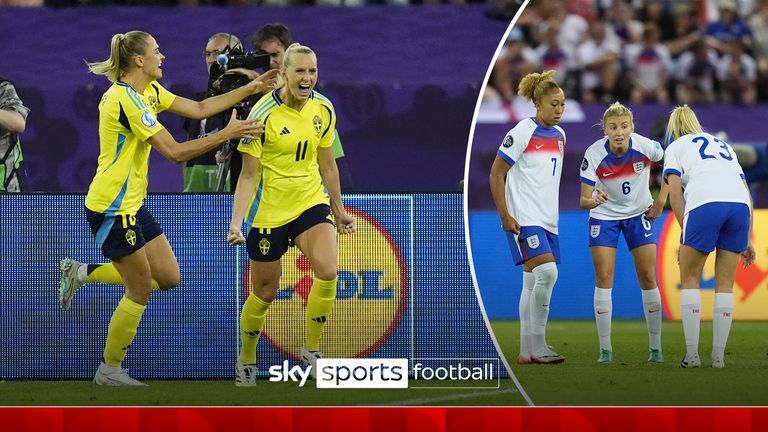 Sue Smith explains how England have found themselves quickly 2-0 down against Sweden in their Euro quarter-final clash.