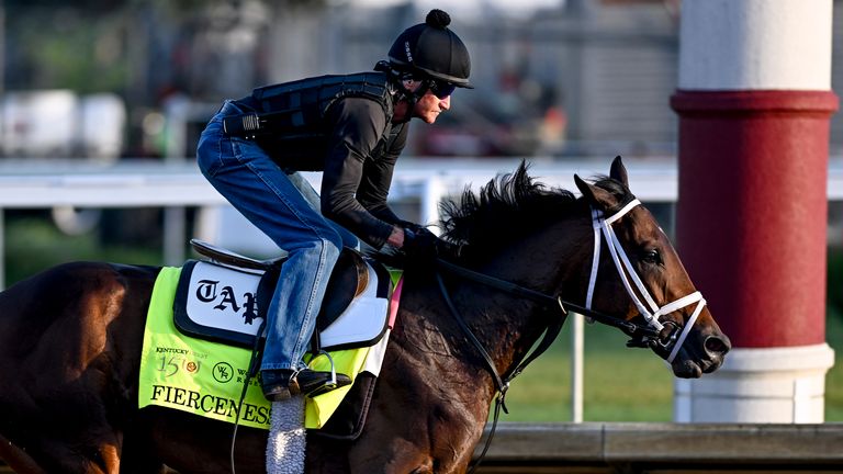 Fierceness , trained by Todd Pletcher is the headline act Stateside. (Cal Sport Media via AP Images)
