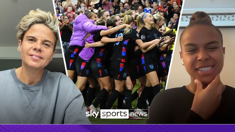 Nikita Parris and Sue Smith on England vs Spain 