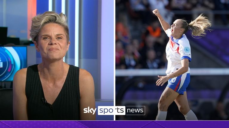 Sue Smith provides reaction as Georgia Stanway's strike puts England 2-0 ahead against the Netherlands at Euro 2025.