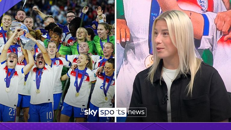 Beth England was full of praise for the Lionesses after they triumphed at Euro 2025 to retain their European title.