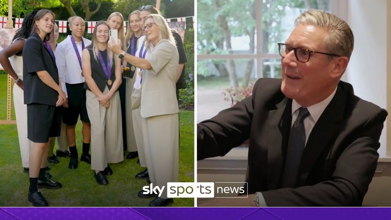 Relive all the best moments as the Lionesses returned back to England after winning Euro 2025.