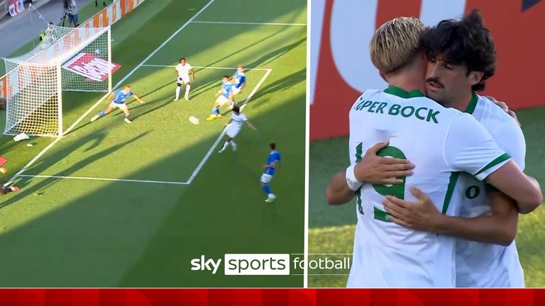 Sporting CP's Francisco Trincao slotted in the early lead to send Sunderland home with a 1-0 defeat in their preseason friendly in Algarve.
